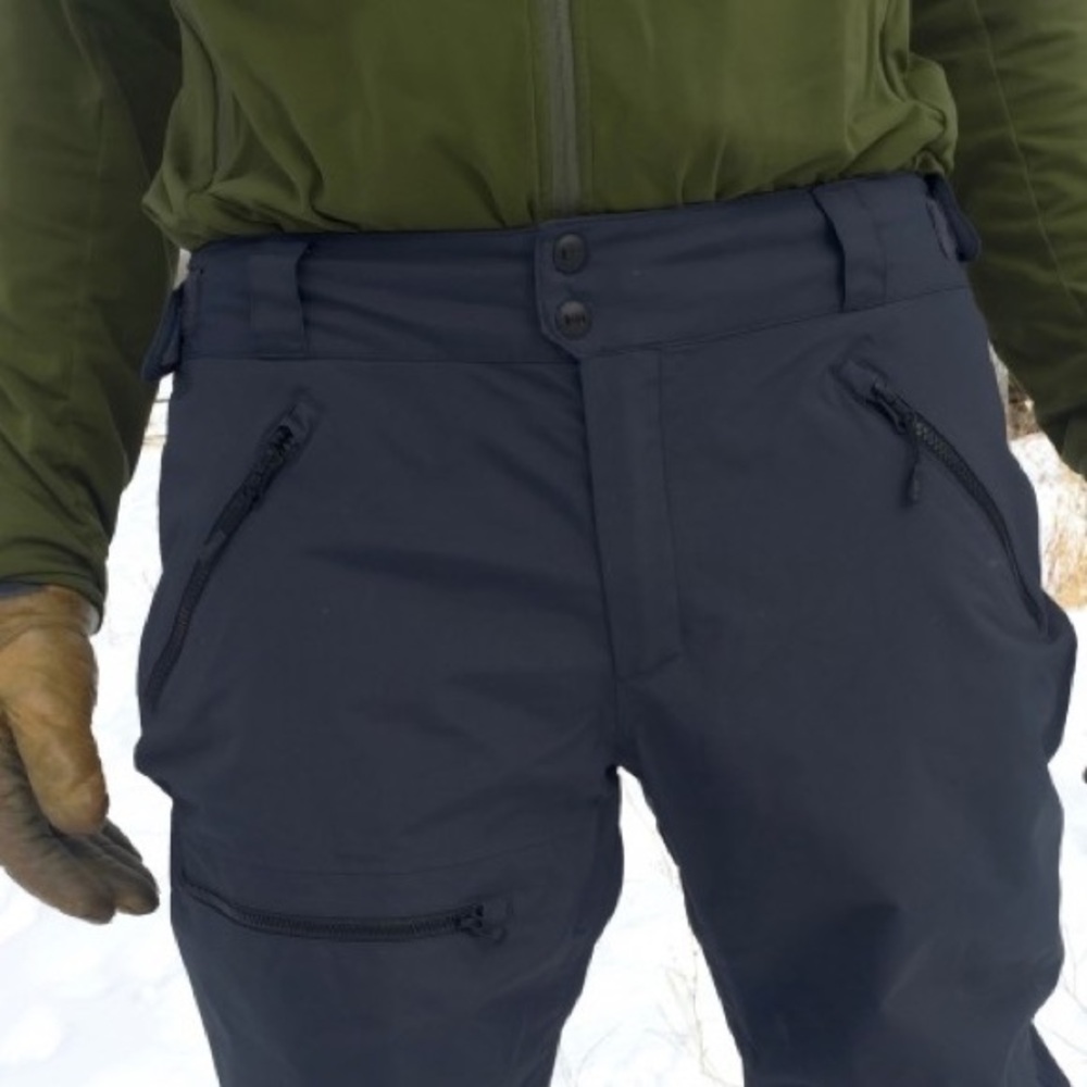 Men Size Large Black Waterproof Pants for Sailing Maybe Ski as Shell $190